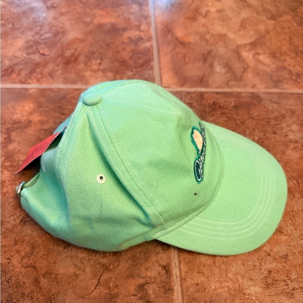 NWT Pusheen “Breathe” Embroidered Green Dad Hat – Cute Pastel Aesthetic OS - Picture 2 of 6